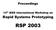 Proceedings. 14 th IEEE International Workshop on. Rapid Systems Prototyping RSP 2003