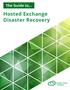 The Guide to... Hosted Exchange Disaster Recovery