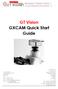 GT Vision GXCAM Quick Start Guide