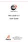 TWS Caller v3.1 User Guide