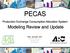 PECAS. Production Exchange Consumption Allocation System. Modeling Review and Update. Mike Alexander, AICP