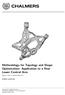 Methodology for Topology and Shape Optimization: Application to a Rear Lower Control Arm. Master s thesis in Applied Mechanics ROBIN LARSSON