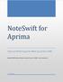 NoteSwift for Aprima
