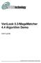 VeriLook 5.3/MegaMatcher 4.4 Algorithm Demo