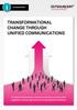 ACCOUNTANCY TRANSFORMATIONAL CHANGE THROUGH UNIFIED COMMUNICATIONS