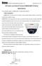 HD Vandal- proof Dome IP Camera HH9802B-MPC-TD Series. Specifications