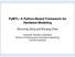 PyMTL: A Python-Based Framework for Hardware Modeling