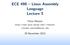 ECE 498 Linux Assembly Language Lecture 5