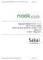 Barnes & Noble NOOK Study BLTI Tool for Sakai Admin & User Guide for version Sakai 2.7 v1.0.0 May 2011