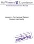 Western s Co-Curricular Record Student User Guide