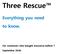 Three Rescue. Everything you need. to know. For customers who bought insurance before 7. September 2016.