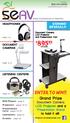 Enter to WIN!! Grand Prize: Document Camera, LCD Projector and a Presentation Stand to hold it all! DOCUMENT CAMERAS HEADPHONES LISTENING CENTERS