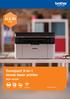 BOX. Compact 3-in-1 mono laser printer DCP-1610W.