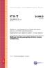 ITU-T G (01/2005) Multi-pair bonding using time-division inverse multiplexing