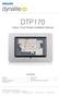DTP170. Colour Touch Screen Installation Manual. contents