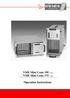 VME Mini Crate slot VME Mini Crate slot. Operation Instructions *00682.A0