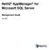 NetIQ AppManager for Microsoft SQL Server. Management Guide