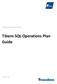 Tibero SQL Operations Plan Guide