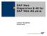 SAP Web Dispatcher 6.40 for SAP Web AS Java. Jochen Rundholz NW RIG APA