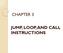 CHAPTER 3 JUMP, LOOP, AND CALL INSTRUCTIONS