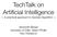 TechTalk on Artificial Intelligence