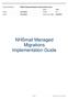 NHSmail Managed Migrations Implementation Guide
