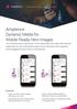Amplience Dynamic Media for Mobile Ready Hero Images