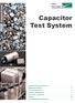 Capacitor Test System