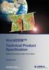WorldDEM Technical Product Specification