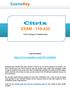 Citrix EXAM - 1Y0-A20. Citrix XenApp 6.5 Administration. Buy Full Product.