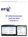 BT Unified Communicator Release 2 Client User Guide RV1.1. BT Unified Communicator Client User Guide UCV2 R2 V1.1