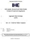 IHE Quality, Research and Public Health Technical Framework Supplement. Aggregate Data Exchange (ADX) Rev. 2.0 Draft for Public Comment