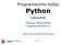 Python trečioji paskaita