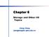 Chapter 6. Storage and Other I/O Topics. Jiang Jiang