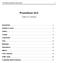 Prometheus V4.0. Table of Contents. Prometheus Student Help Guide 1. Introduction...2. Outside a Course...5. Outline...7. Testing...8. Grade Book...