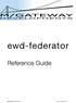 M/Gateway Developments Ltd. ewd-federator. Reference Guide. M/Gateway Developments Ltd.