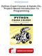 Python Crash Course: A Hands-On, Project-Based Introduction To Programming Free Ebooks PDF