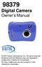 98379 Digital Camera Owner s Manual