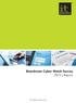 Boardroom Cyber Watch Survey 2013 Report.