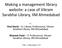 Making a management library website: a case of Vikram Sarabhai Library, IIM Ahmedabad