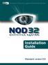 Standard Installation Guide. Installation Guide. Standard version 2.5