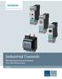 Industrial Controls. Monitoring and Control Devices. 3UG4 / 3RR2 Monitoring Relays. Manual