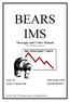 BEARS IMS. Messages and Codes Manual VIO Systems Limited. 1988, 2004 VIO Systems Limited. All rights reserved