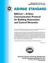 ASHRAE STANDARD. BACnet A Data Communication Protocol for Building Automation and Control Networks