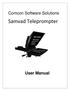 Comcon Software Solutions. Samvad Teleprompter. User Manual