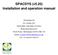 SPACSYS (v5.20) Installation and operation manual