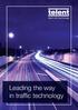 Leading the way in traffic technology