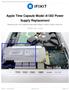 Apple Time Capsule Model A1302 Power Supply Replacement