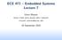 ECE 471 Embedded Systems Lecture 7