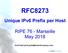 RFC8273. Unique IPv6 Prefix per Host. RIPE 76 - Marseille May Jordi Palet